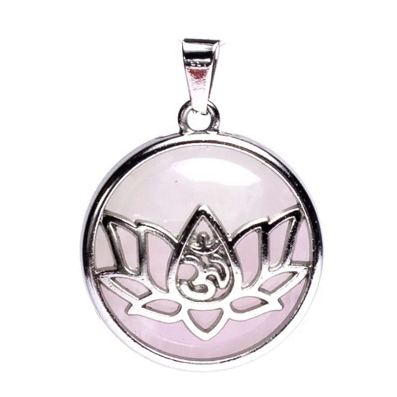 Rosenkvarts Lotus Ohm Anheng