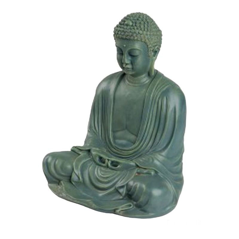 Japansk Buddha 40 cm Jade