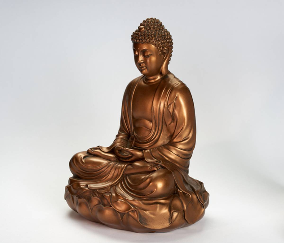 Amithaba Buddha 28 cm Golden Lotusmeditasjon