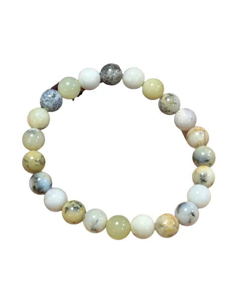 Hovedbilde Opal Dendritt 8mm Armbånd