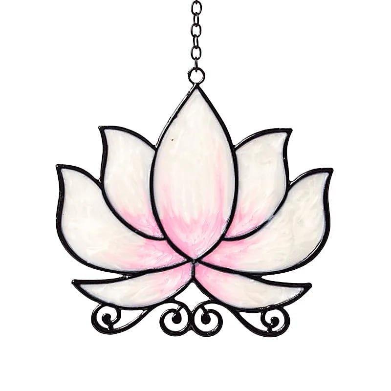 Hvit Rosa Lotus Oppheng