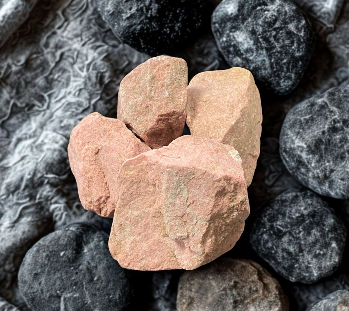 Thulitt Råstein 75-125 gram