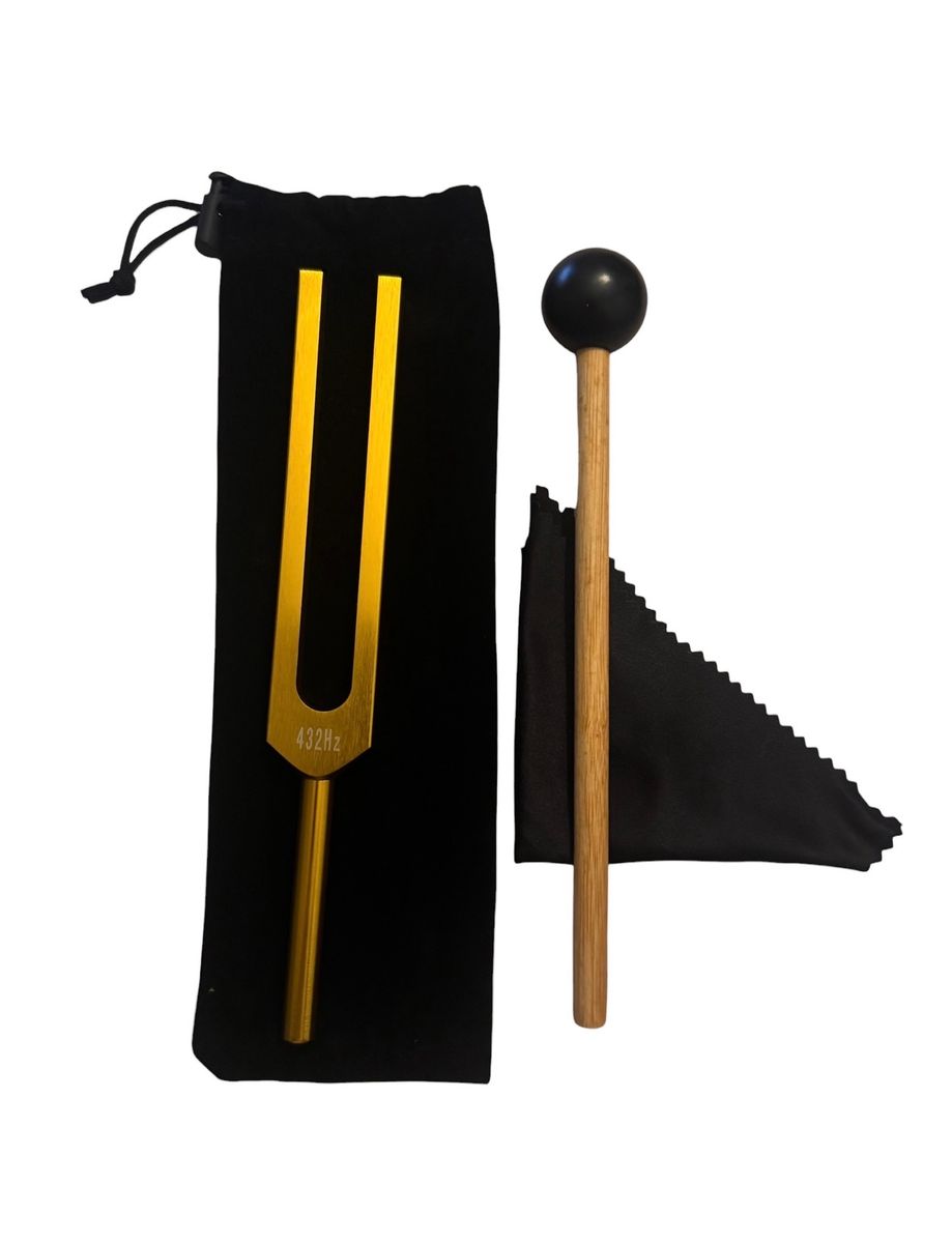 Stemmegaffel 432 Hz Gull