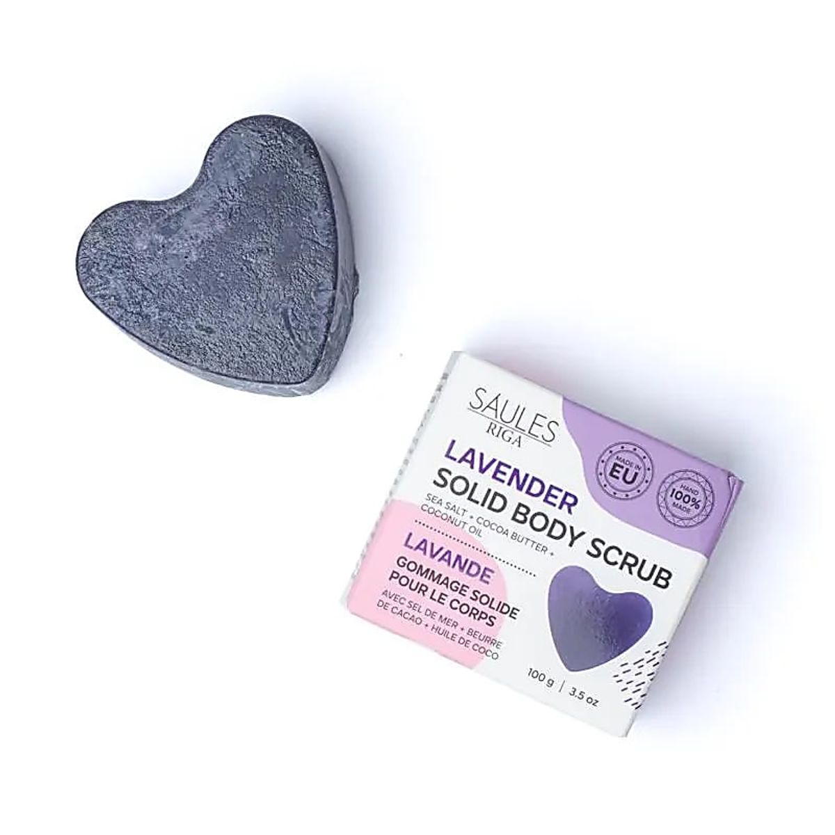 Lavendel Natur Skrubbsåpe