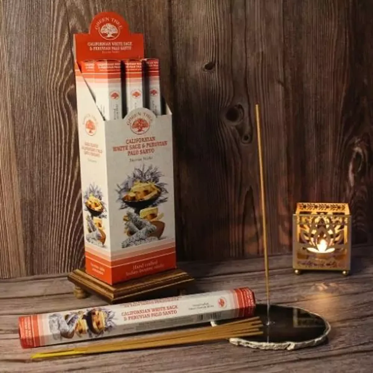 Green Tree Californian White Sage & Peruvian Palo Santo Incense