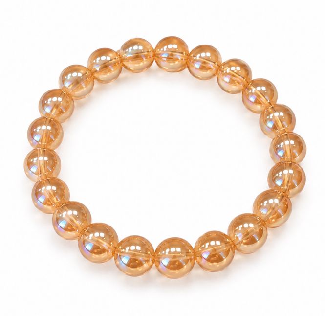 Hovedbilde Aurakrystall Champagne 6mm ...