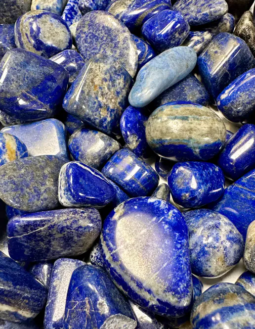 Hovedbilde Lapis Lazuli Slipt Stein
